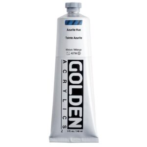 Golden - Heavy Body - Acrylic Paint - 148ml (5 oz) Tube - Azurite Hue