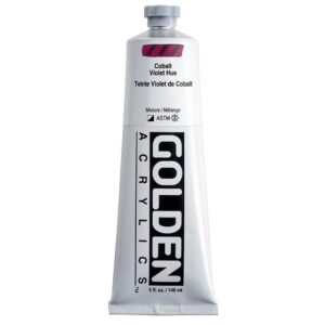 Golden - Heavy Body - Acrylic Paint - 148ml (5 oz) Tube - Cobalt Violet Hue