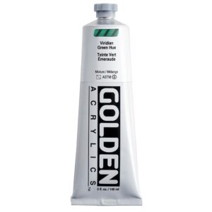 Golden - Heavy Body - Acrylic Paint - 148ml (5 oz) Tube - Viridian Green Hue