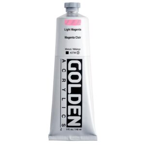 Golden - Heavy Body - Acrylic Paint - 148ml (5 oz) Tube - Light Magenta