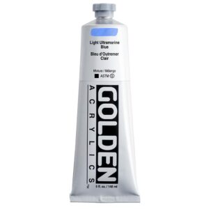 Golden - Heavy Body - Acrylic Paint - 148ml (5 oz) Tube - Light Ultramarine Blue