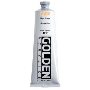 Golden - Heavy Body - Acrylic Paint - 148ml (5 oz) Tube - Light Orange