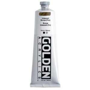 Golden - Heavy Body - Acrylic Paint - Iridescent - 148ml (5 oz) Tube - Copper (fine)