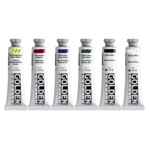 Golden - Heavy Body - Acrylic Paint - Essentials Set - 6 x 59ml