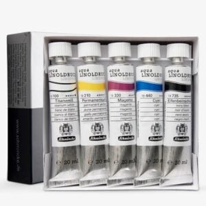 Schmincke - Aqua - Linoprint Ink - 20ml - Set of 5