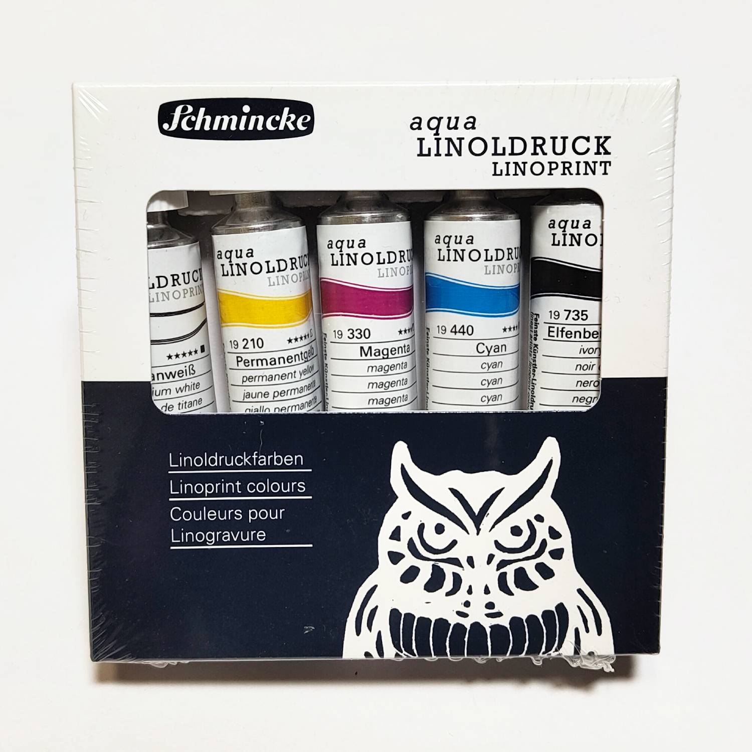 Schmincke – Aqua – Linoprint Ink – 20ml – Set of 5 02