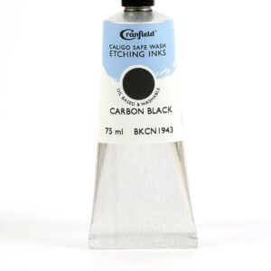 Cranfield - Caligo - Safe Wash Etching Ink - 75ml Tube - Carbon Black