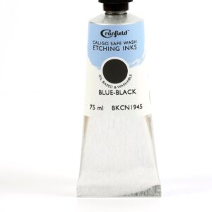 Cranfield - Caligo - Safe Wash Etching Ink - 75ml Tube - Blue Black