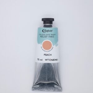 Cranfield - Caligo - Safe Wash Relief Lino Printing Ink - 75ml Tube - Peach