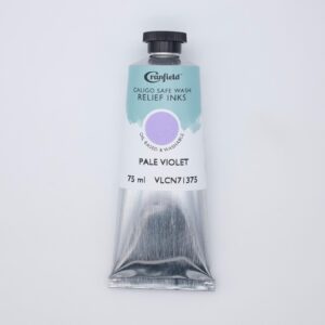 Cranfield – Caligo – Safe Wash Relief Lino Printing Ink – 75ml Tube – Pale Violet