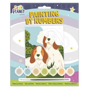 Mini Paint By Numbers Kit - Dogs