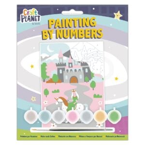 Mini Paint By Numbers Kit - Fairytale Castle