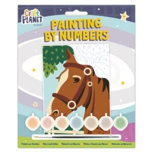 Mini Paint By Numbers Kit - Horse