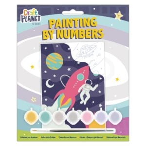 Mini Paint By Numbers Kit - Space