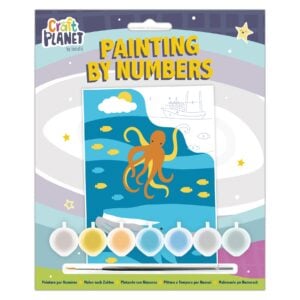 Mini Paint By Numbers Kit - Underwater