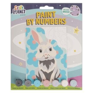 Mini Paint By Numbers - Rabbit