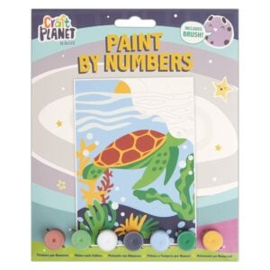 Mini Paint By Numbers - Turtle