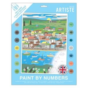 Paint By Numbers - Harbour Life - 14 colours" 3 brushes