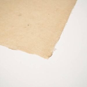 Khadi – Lokta – 54 × 80cm – 30gsm – Nepalese Lightweight Dark Smooth Natural Washi Paper – 5 Sheets