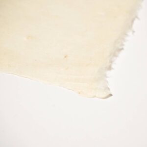 Khadi – Mitsumata – 54 × 80cm – 30gsm – Nepalese Lightweight Smooth Natural Washi Paper – 5 Sheets