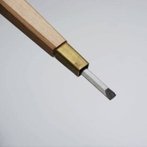 Michihamono – Japanese Woodblock Print Chisel Linocut Tools – Flat (Aisuki) 1.5mm