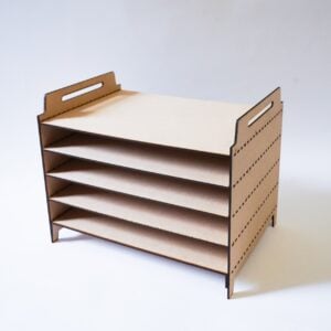 A4 Stackable Print Drying Rack – 5 Shelves – Hickman Design