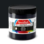 Speedball Black Acrylic Screen Printing Ink