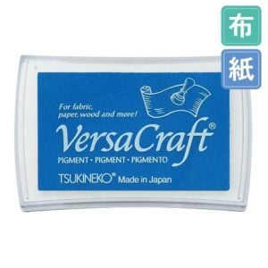 VersaCraft – Large Japanese Stamp Ink Pad – Cerulean Blue