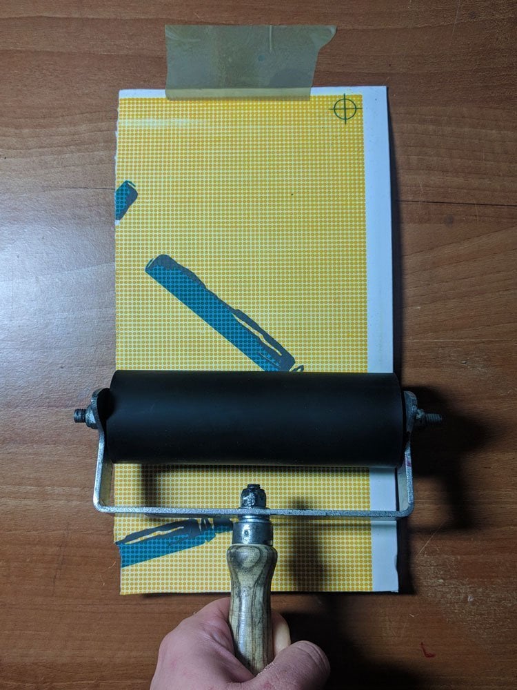 Lino Printing Process Step By Step Hickman Design