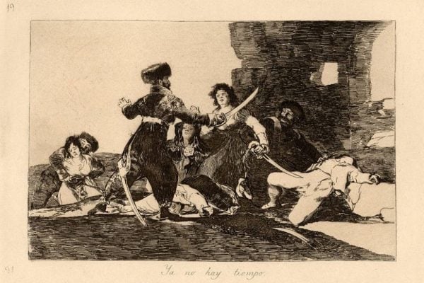 Francisco Goya There Isn't Time Now
