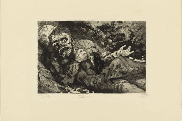 Otto Dix Wounded Man