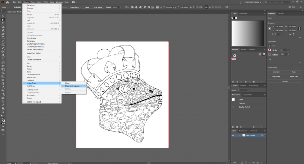 How to Create an Illustrator Vector from a Drawing or Sketch? | Hickman ...