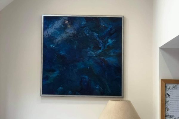 True to the blue - Claire Woolhead Art True to the blue - Claire Woolhead Art
